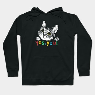 Yes, You Cat Hoodie